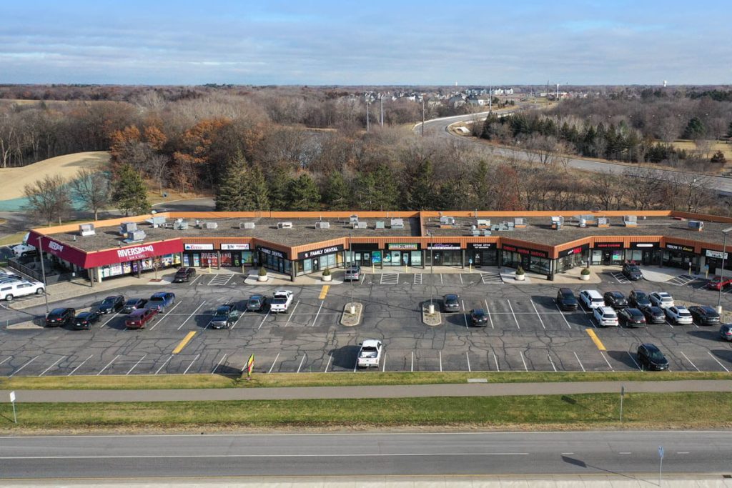 Riverside Plaza commercial property at 14001 St. Francis Blvd NW, Ramsey, MN 55303