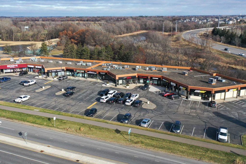 Riverside Plaza commercial property at 14001 St. Francis Blvd NW, Ramsey, MN 55303
