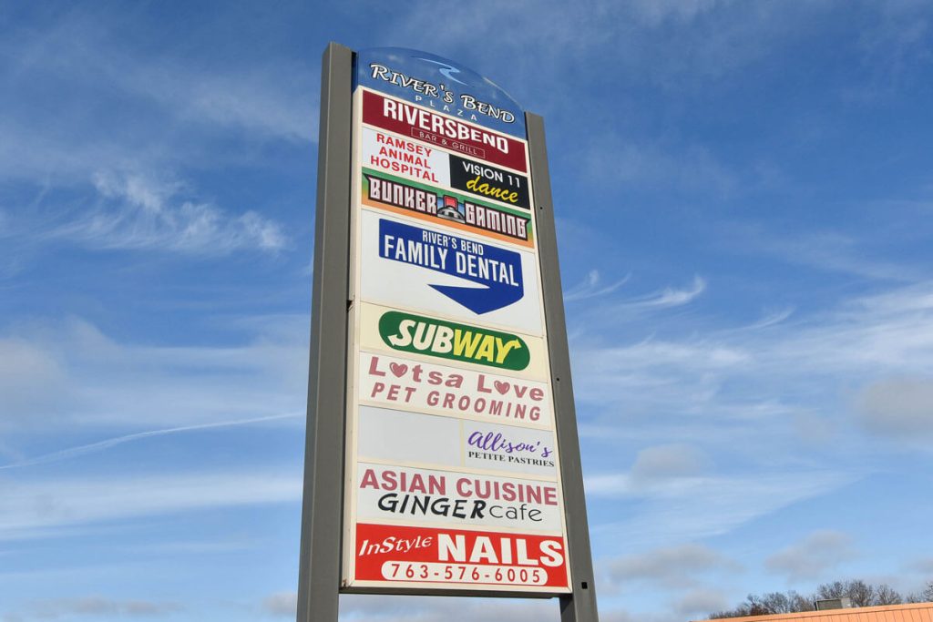Riverside Plaza commercial property at 14001 St. Francis Blvd NW, Ramsey, MN 55303