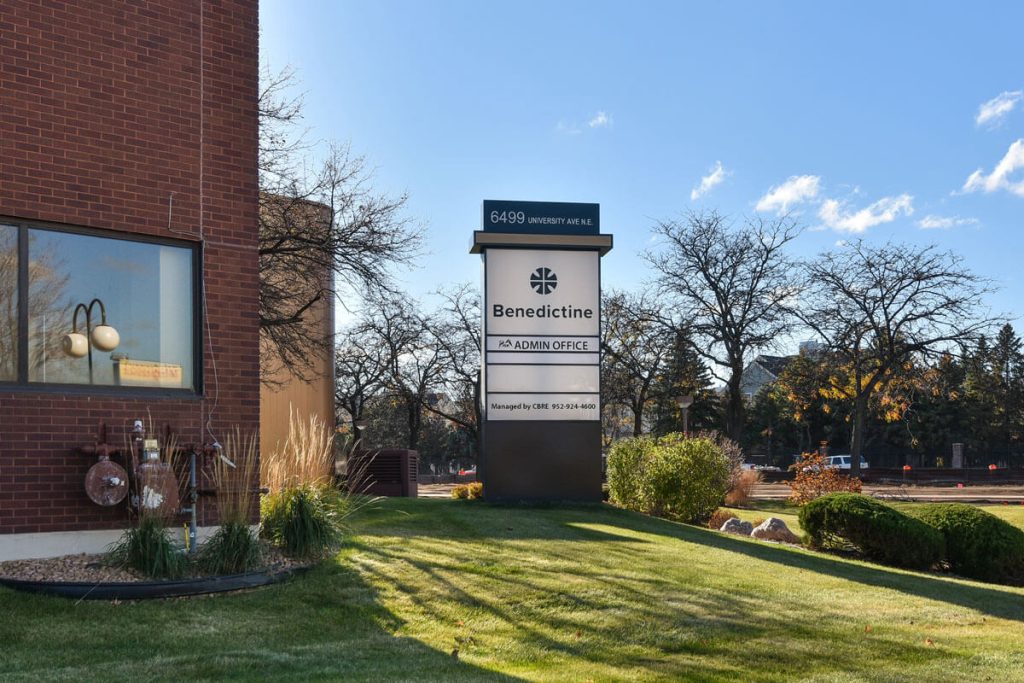 Commercial property at 6499 University Ave NE, Fridley, MN 55432, owned by Manna Capital
